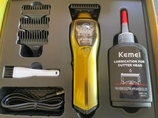 Kemei KM-1737 Professional Hair Clipper 1000RMP - Image 2
